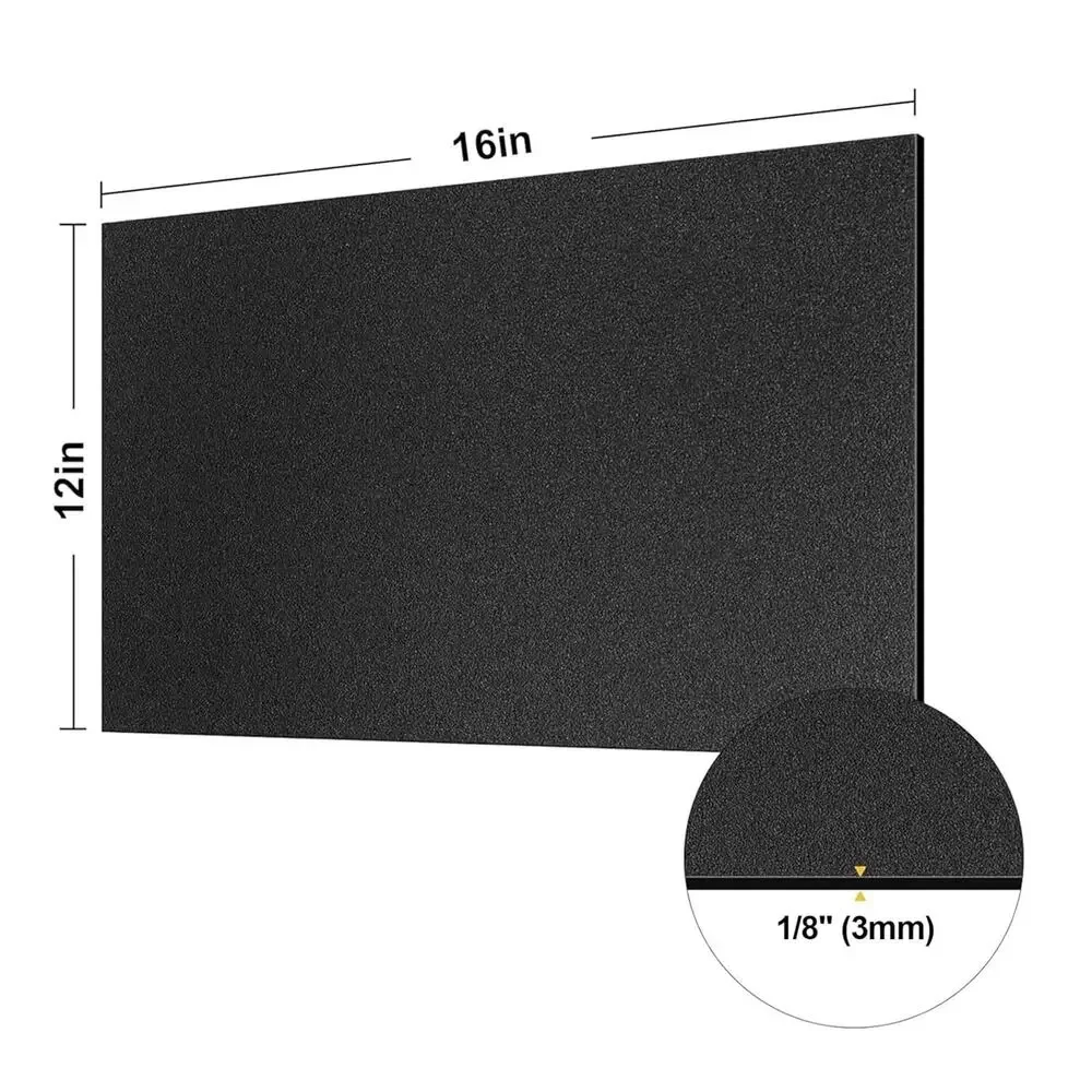 4 Pack ABS Plastic Sheets 16